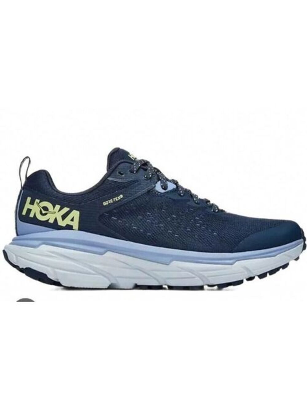Size 9,5 Wome's. Hoka One One  Trail Running Shoes Navy Blue Gore-Tex